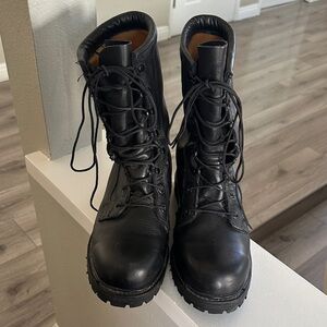 GORE-TEX Bates Black Men's Waterproof Lace-Up Boots (Never Worn) 11.5